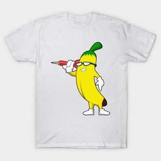 Banana at Darts with Dart T-Shirt